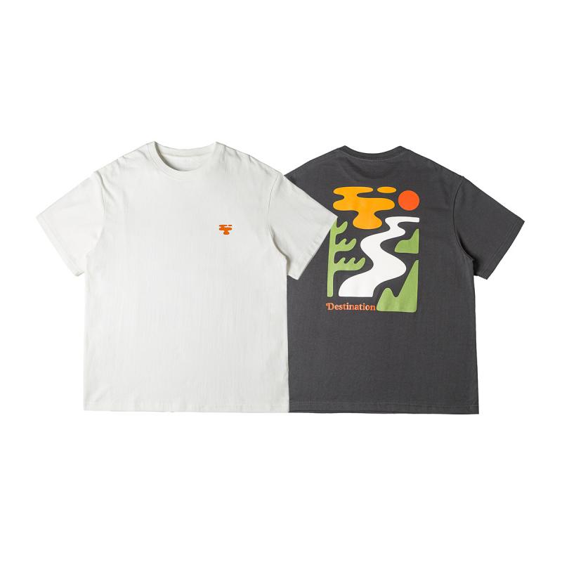 Tシャツ メンズ 半袖 プリント クルーネック カジュアル トップス 定番 ベーシック シンプル ストリート ファッション スタンダード ラウンドネック カットソー ティーシャツ メンズファッション 普段着 丸首