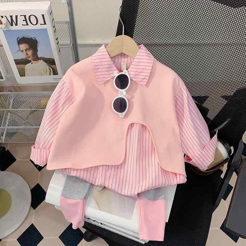 セットアップ キッズ 女児 子供服 長袖 シャツ レギンス 上下セット カジュアル シンプル 定番 無地 おしゃれ きれいめ スタンダード リラックス ベーシック ナチュラル かわいい デイリー 普段着 通園 通学 小学生 園児