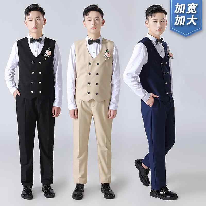 スーツ キッズ フォーマル セットアップ 大きいサイズ ゆったり 男の子 子供服 発表会 結婚式 入学式 卒業式 七五三 冠婚葬祭 ピアノ 演奏会 司会 セレモニー ベーシック シンプル スタンダード 定番