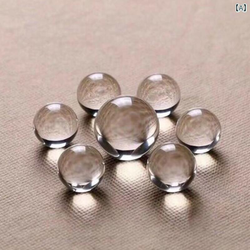 置物 生活雑貨 クリスタルボール 透明 ガラス玉 水晶玉 インテリア オブジェ 卓上 玄関 リビング デスク 飾り 装飾 撮影 道具 シンプル ベーシック スタンダード きれいめ