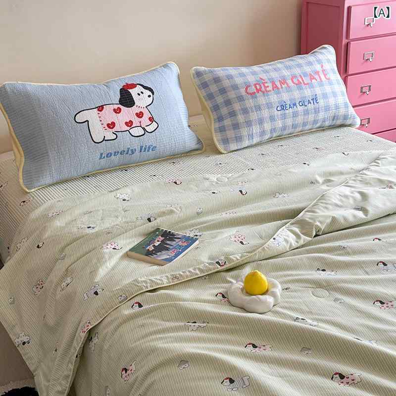 布団カバーセット ウォッシュ加工プリント 枕 敷きシーツ掛け スタンダード カジュアル寝具 インテリアナチュラルシンプルベーシック定番肌触り模様空間演出