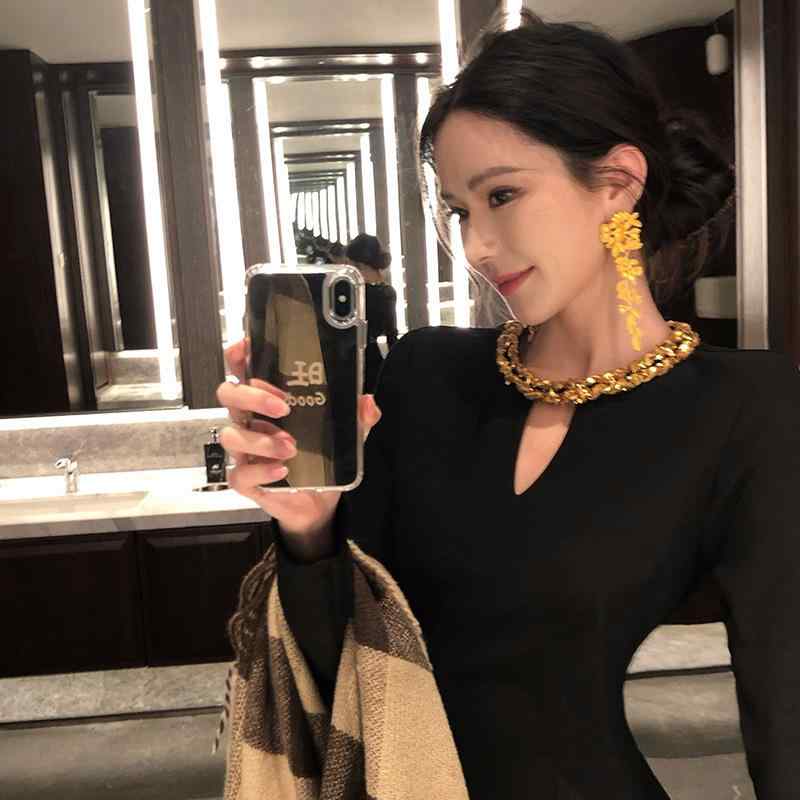 パーティードレス レディース ロング丈 ブラック 結婚式 披露宴 お呼ばれ二次会フォーマルセレモニー記念日華やかエレガント大人上品スリムシンプルベーシック