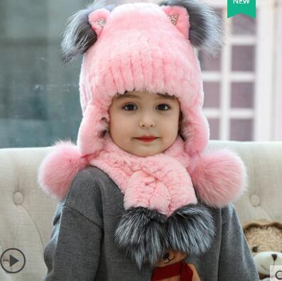 ニット帽 キッズ 耳あて付 ポンポン付き 帽子 子供用 男の子 女の子 かわいい カジュアル シンプル ベーシック スタンダード 定番 お出かけ 通園 通学 贈り物 ギフト