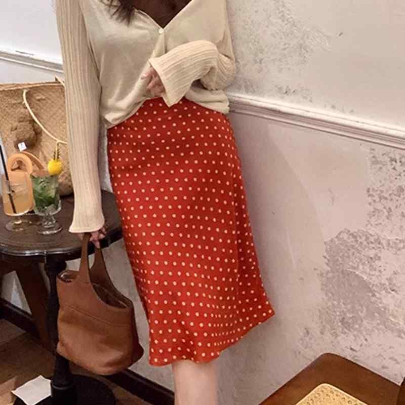 マーメイドスカート ロング丈 シルク混 花柄 ドット柄 バイアスカット リゾート デイリー 春夏 レディース 膝下 フレア 落ち感のある生地 上品なシルエット マキシ丈 ボトムス