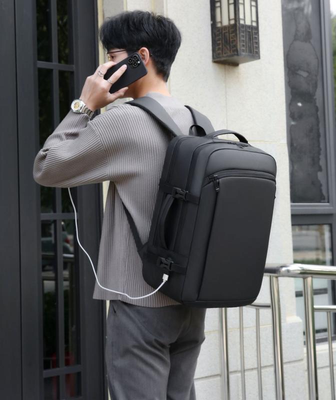 リュックサック メンズ 大容量 ビジネス 出張 旅行 多機能 通勤 通学 シンプル カジュアル ベーシック 定番 パソコン収納 鞄 カバン 軽量 スタンダード デイパック バックパック 仕事 リラックス