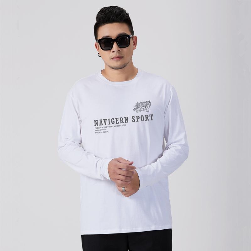長袖Tシャツ メンズ 大きいサイズ クルーネック カットソー ロングTシャツ シンプル カジュアル 定番 無地 リラックス ゆったり プレーン スタンダード ベーシック きれいめ 重ね着 インナー 部屋着