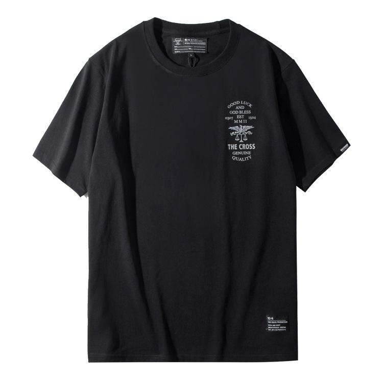 Tシャツ メンズ 半袖 クルーネック プリント オーバーサイズ カジュアル ストリート ヴィンテージ風 アメリカン レトロ シンプル ベーシック 定番 スタンダード リラックス 丸首 カットソー ティーシャツ 6,442円
