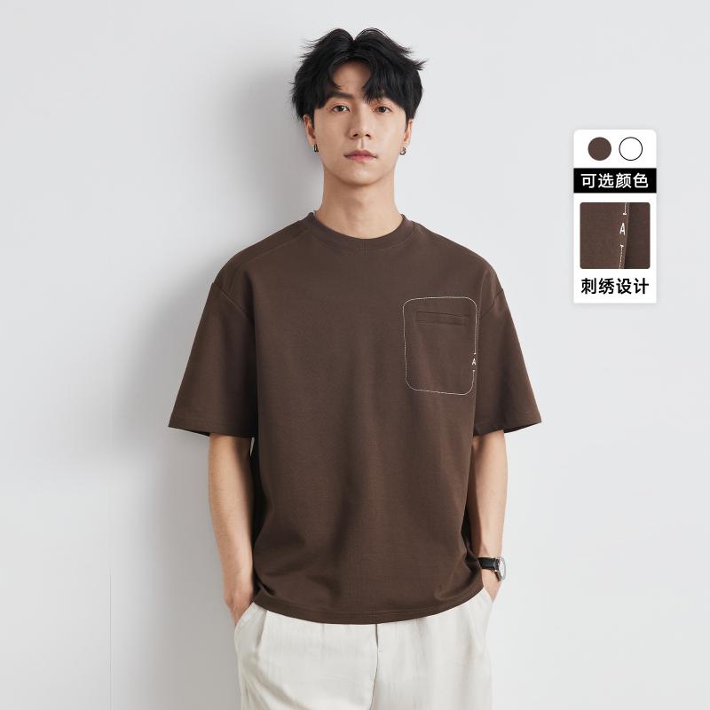 Tシャツ メンズ 半袖 クルーネック 丸首 シンプル カジュアル 無地 ベーシック スタンダード トップス カットソー リラックス インナー 着回し 普段着 部屋着 ワンマイルウェア 定番