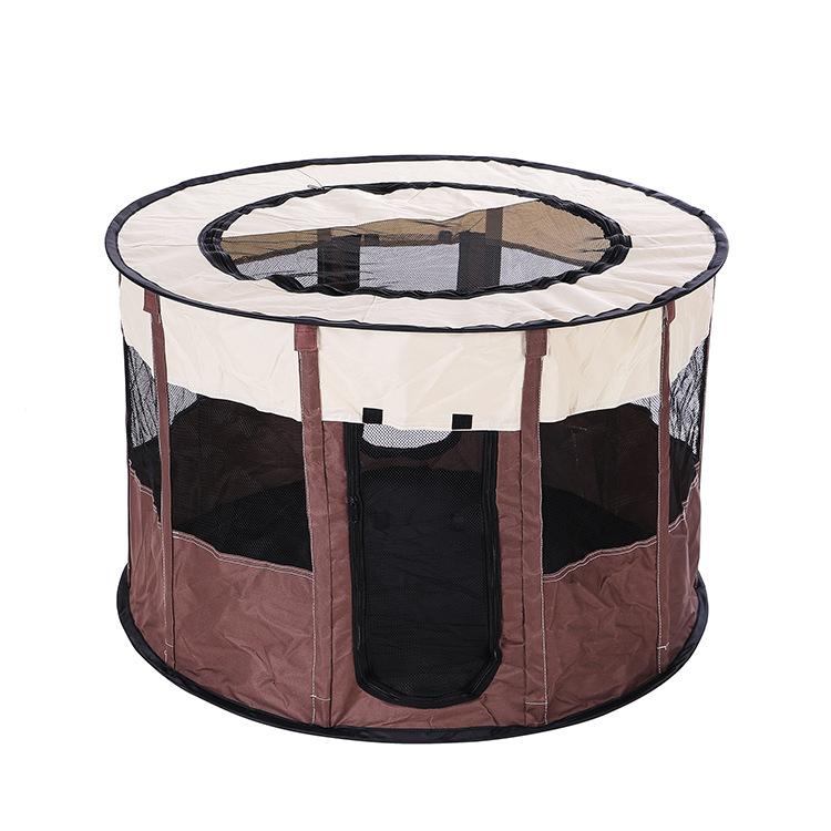 ペットハウス 生活雑貨 折りたたみ 猫 犬 ケージ サークル ペットテント 簡易 室内用 ポータブル コンパクト 組み立て 持ち運び ゲージ 屋内 リラックス シンプル ベーシック 定番
