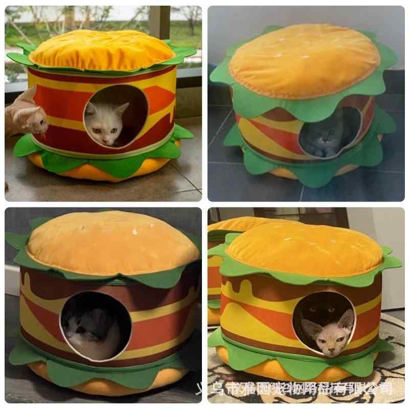 ペットハウス 生活雑貨 ドーム型 クッション付き アニマル キャラクター風 かわいい おしゃれ 室内 小型犬 猫 キャット ペットベッド インテリア オールシーズン シンプル ベーシック 定番 リラックス