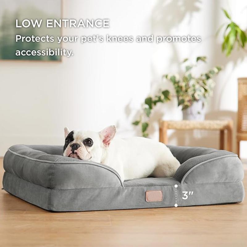 ペットベッド 中小型犬 クッション マット 犬用 ソファ シンプル ベーシック スタンダード リラックス 室内用 犬用品 ペット用品 快適 定番 無地 カジュアル インテリア