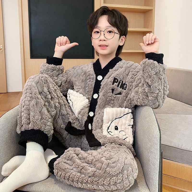 パジャマ キッズ 男の子 ルームウェア 子供服 男児 部屋着 寝巻き セットアップ シンプル ベーシック リラックス カジュアル スタンダード 定番 無地 子供 子ども こども 幼児 ジュニア 小学生 おしゃれ