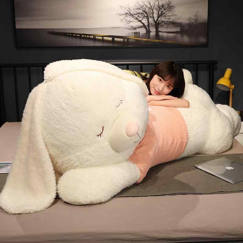 ぬいぐるみ キッズ うさぎ 抱き枕 かわいい 特大 大きい おもちゃ 玩具 贈り物 プレゼント 誕生日 ギフト 子供 子ども 女の子 インテリア クッション 癒しグッズ スタンダード ベーシック シンプル