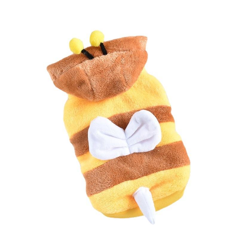 ドッグウェア ペット用 ミツバチ 犬服 キャットウェア 小型犬 中型犬 猫用 犬用 かわいい カジュアル シンプル ベーシック 定番 スタンダード リラックス お散歩 お出かけ アイテム ペット用品 ペットグッズ