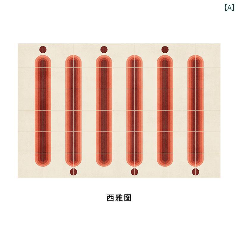 ラグ カーペット チェッカーボード 市松模様 幾何学 厚手 高密度 滑り止め付 洗える リビング用 インテリア 敷物 長方形 床暖房 ホットカーペット対応 オールシーズン 部屋作り 模様替え 玄関マット 寝室 居間 ベッドサイド クッション性 足元 北欧