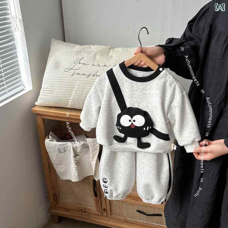 ベビー服 上下仕掛ける お坊っちゃん 汗水 韓国赤ちゃん服 お出かけ着 高押し出し 心地よい ロングズボン下 運動場命のせんたく 通園着 動き分かりやすい ゆったり 影ぼうし 調教師 ズボン 2点仕掛ける 秋服 赤ちゃん用 お部屋着 普段使い走り 重ね着 花の冠yd スポーティー シン