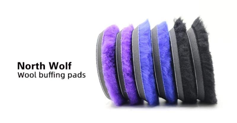 Splash North Wolf ポリッシング ウールバフ 125mm 外径150mm