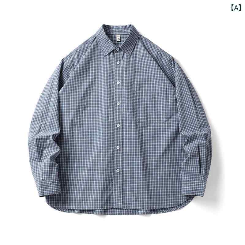 チェックシャツ メンズ 長袖 綿100% ネルシャツ 洗いざらし加工 ヴィンテージ風 アメカジ ボタンダウンシャツ カジュアル 重ね着しやすい 羽織り 着回し力抜群 飽きのこない 定番 アイテム 春秋冬 通年 使える ビッグシルエット ゆったり デイ