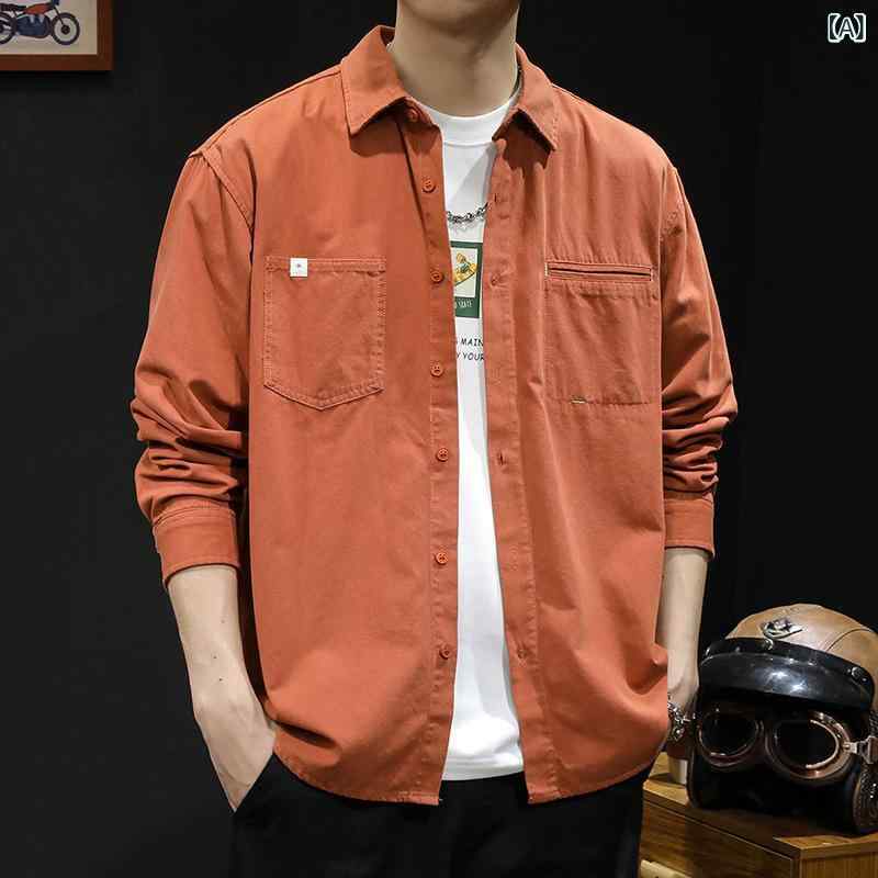 心地よいプルオーバー メンズ 長袖 年月 伸ばすこと原料品 プルオーバー上衣 着回し自在 ゆったり影ぼうし 羽織り ライトアウター ビジカジ 通い 通学 デイリー 成人男性服 成人男性 トップス 襟付き添い人 無地 分かりやすい 好いたらしい 着心地 合わせ分かりやすい 全能 もの堅い