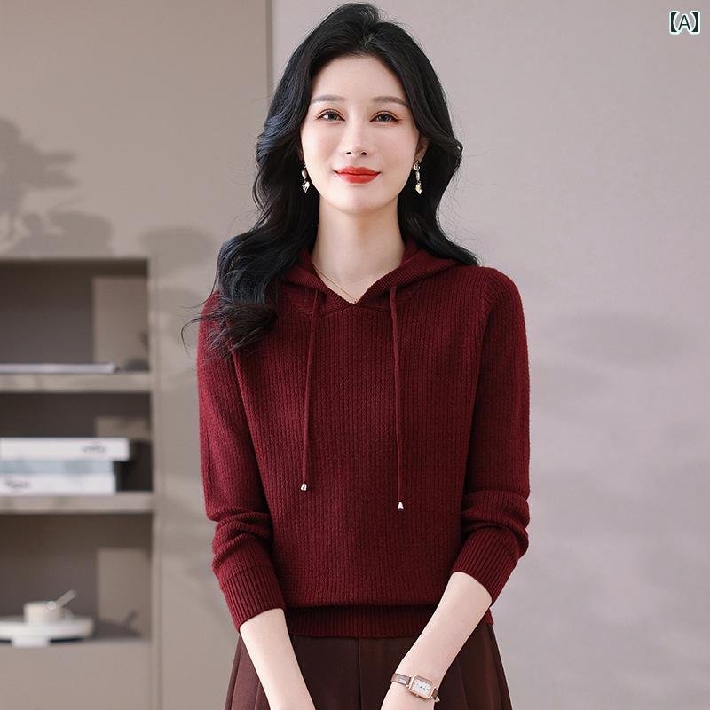 レディースパーカー プルオーバー 長袖 ゆったり ラウンドネック 動きやすい シルエット重視 スウェット トップス デイリー 春秋 ストレッチ 軽い 着回し 重ね着 シンプル 無地 柔らか素材 快適着心地 部屋着 お出かけ カジュアル 伸縮性