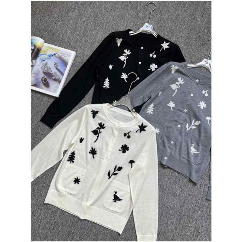 編み物ジレー レディース 長袖 丸首 ジャガード編み 薄っぺら ライトアウター トップス 前食い違い 名取り草 軽さ 羽織り 着回し 好いたらしいめ 心地好い 執務室 通い お出かけ 普段使い走り 重ね着 時節の移り変わり 体型覆いかぶせる