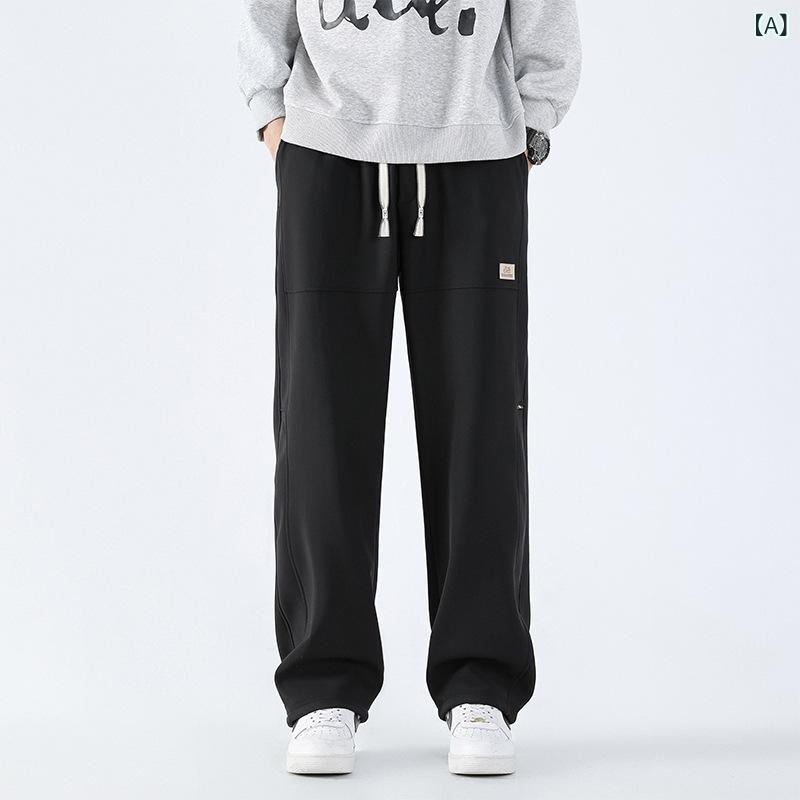 ロングパンツ メンズ 撥水 ストレッチ テーパード 大きいサイズ イージーパンツ 軽量 速乾 ボトムス ズボン ゴルフ アウトドア キャンプ 無地 春秋 ゆったり 動きやすい シンプル 作業着 スポーツ カジュアル