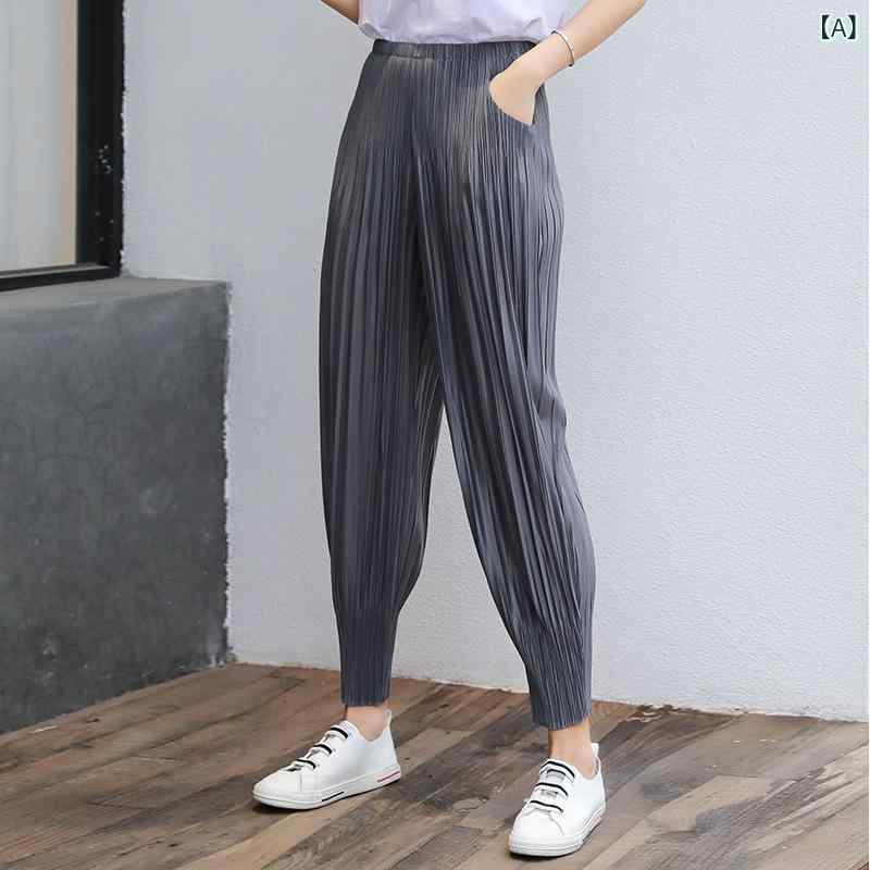テーパードパンツ レディース 夏用 薄手 涼しい 九分丈 裾絞り 大きいサイズ ウエストゴム 楽ちん 美脚 体型カバー カジュアル オフィス 通勤 通学 部屋着 ルームウェア ボトムス ズボン 無地 シンプル 落ち感 ゆったり