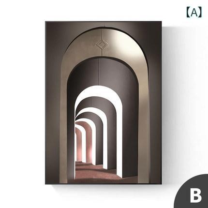 アートパネル 玄関 リビング 抽象画 壁掛け 縦長 建築 モダン 空間演出 シンプル インテリア雑貨 ウォールデコ 背景 壁飾り スタイリッシュ 抽象的 奥行き 立体感 贈り物 プレゼント 縦型 大型 キャンバス