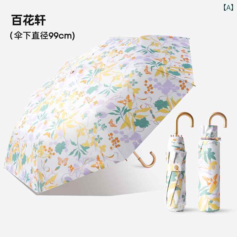 折りたたみ傘 レディース 晴雨兼用 遮光 軽量 傘 花柄 フリル 手動式 UVカット 雨具 撥水加工 コンパクト 持ち運び便利 丈夫 収納しやすい おしゃれ シンプル 通学 通勤 アウトドア