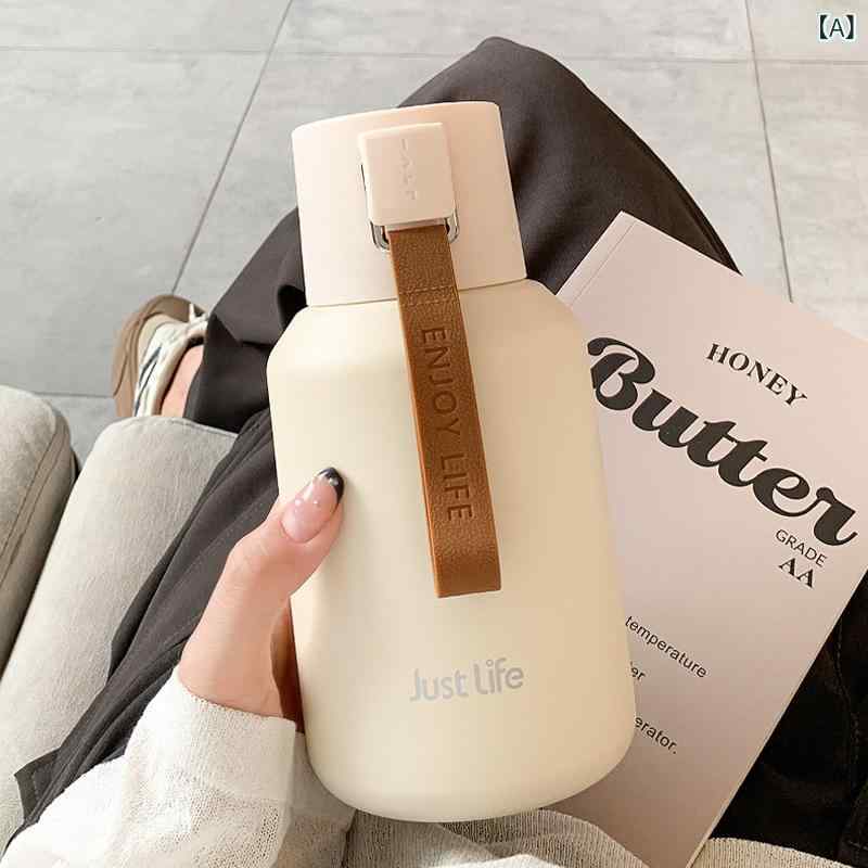 タンブラー メンズ レディース 保温 保冷 ステンレスボトル 茶こし付き 水筒 直飲み 蓋付き 持ち運び 携帯 おしゃれ シンプル 304ステンレス素材 洗いやすい 結露防止 大容量 車載 オフィス用