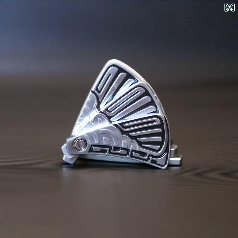 ハンドスピナー ストレス解消 玩具 フィジェットトイ 指先コマ 3層構造 スライド式 プッシュポップ 象徴おもちゃ EDC ガジェット 軽量 手持ちサイズ 集中力アップ 持ち運び便利 ギフト 暇つぶし 大人 子供兼用