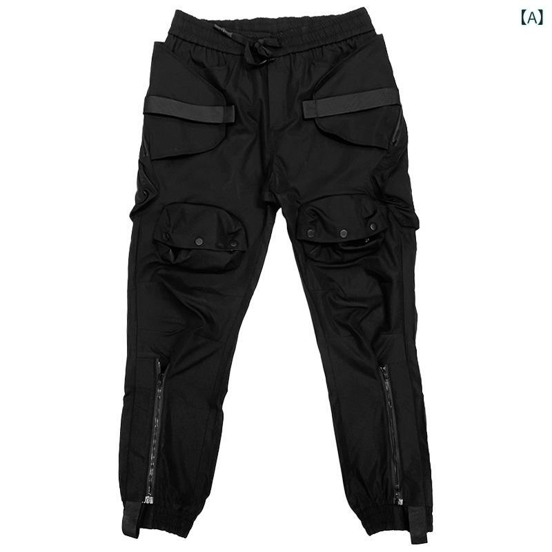 カーゴパンツ メンズ ロングズボン下 ジョガーパンツ 多衣嚢 合わせる能力のある チャック付き添い人 テーパードシルエット 伸ばすこと原料品 表どおり系 心地よい 動き分かりやすい 細工物ズボン下 やり方着