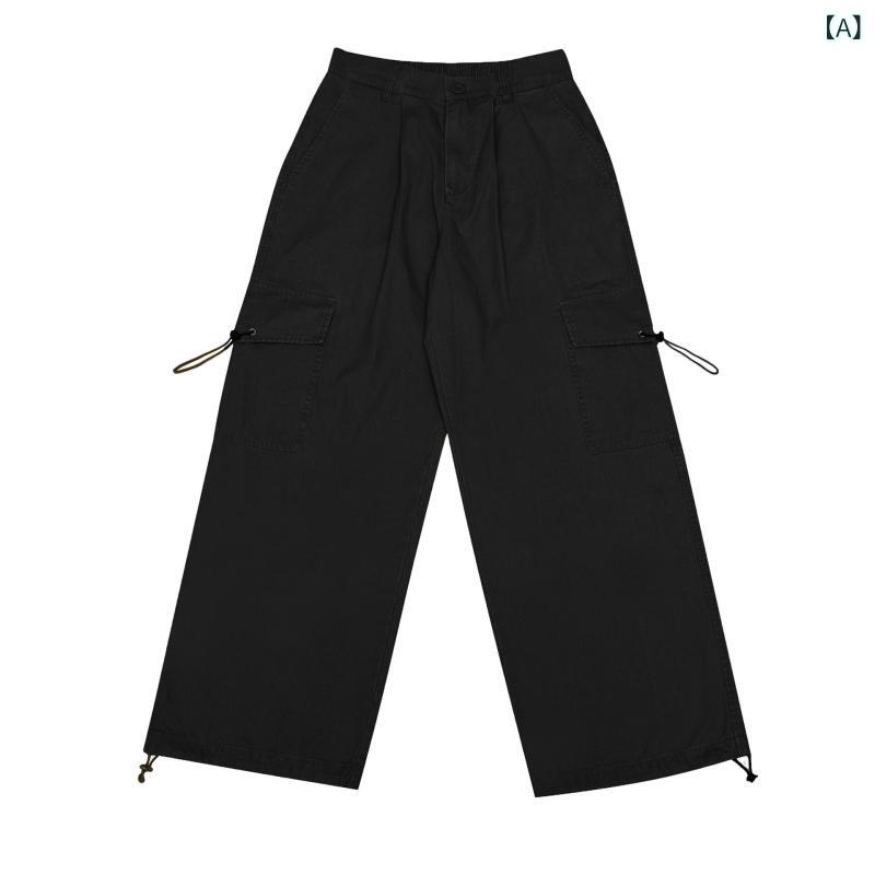 カーゴパンツ メンズ 広広としたズボン下 細工物ズボン下 引っ切り無いズボン下 綿織物原料品 ゆったり ミリタリー 心地よい 無地 分かりやすい 動き分かりやすい やり方着 気が大きい大きさ ロング丈 通気性 耐久性 ほっつき歩く アウトドア
