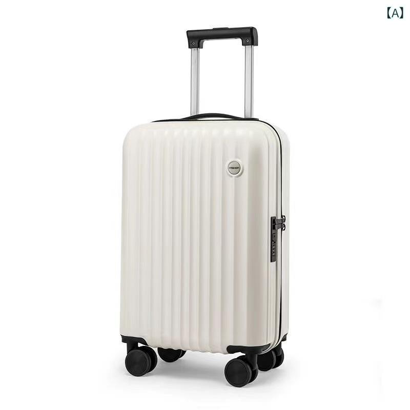 旅行バッグ 機内持ち込み 持ちはこび容れもの メンズ レディース 旅する用御徒面子 捉え所のない手合い 20in 軽さ 静音 ダブルキャスター 耐衝撃 360度回転させる TSA鍵を掛ける積み上げる 商行為 出張 旅する 行楽 一時滞在用