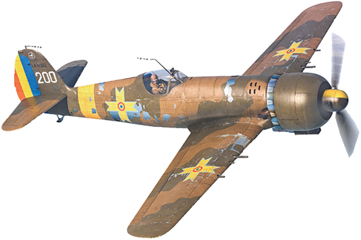 1/72 ルーマニア IAR.80B 戦闘機 プラモデル 飛行機|mandarino