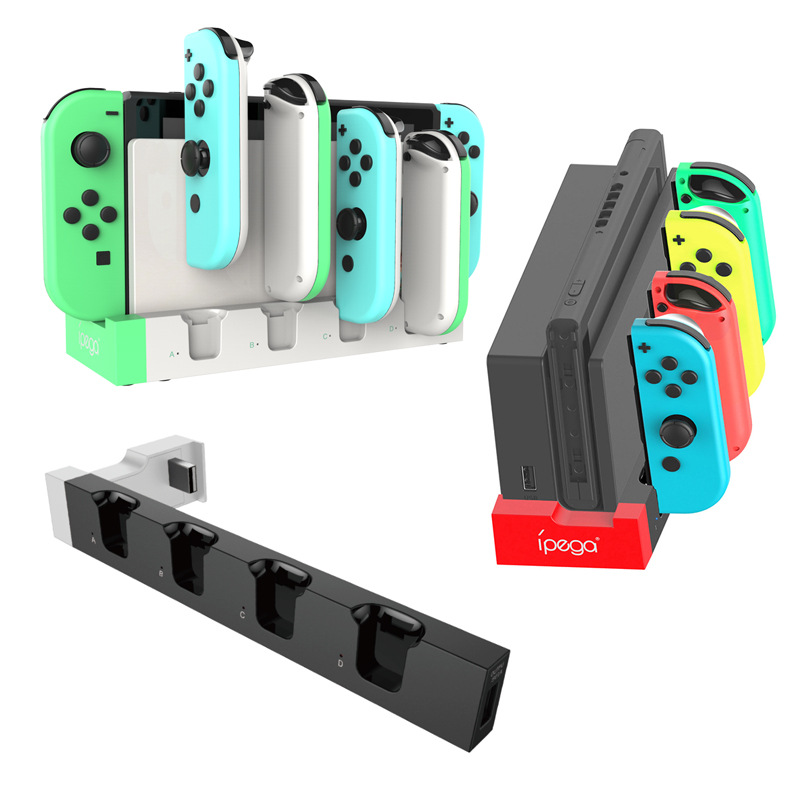 Nintendo Switch - nintendo switch 4台 Amazon.co.jp: Nintendo Switch 用 Joy-Con 4台同時 充電器