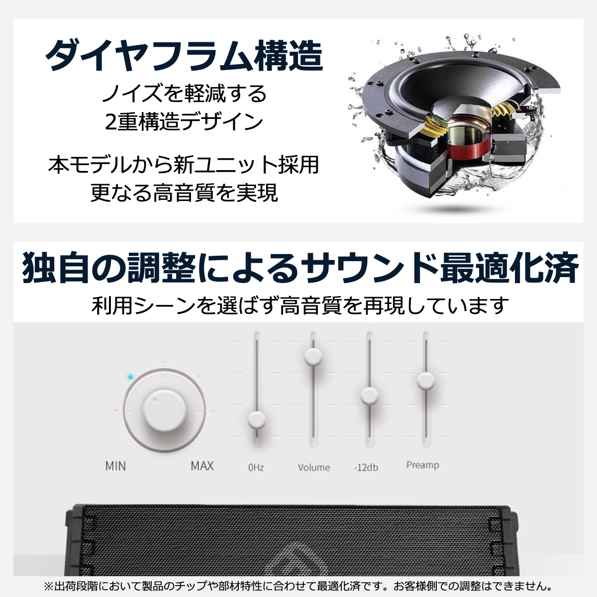 ブルートゥ−ス スピーカー内蔵 HEPA空気清浄機 FP-BT25-B ブラックの+