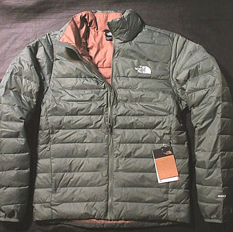 本物正規 ノースフェイス FLARE/MINOQUA ダウン ジャケット 600FILL ■DUCK GREEN■新品 アメリカ限定 メンズ The North Face　カーキグリーン/HCH