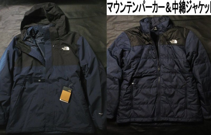 楽天市場】本物正規 ノースフェイス 3in1 マウンテンパーカー & 中綿