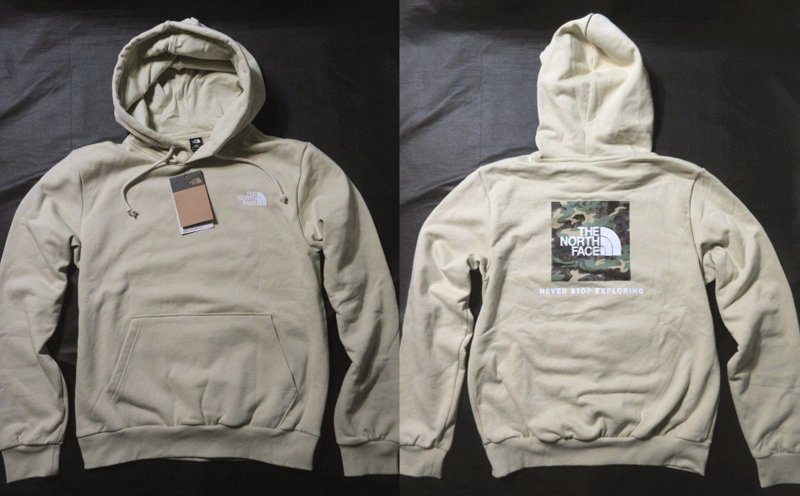 本物定め事 北の方人間の顔 汗水 パーカー EVOLUTION BOX CAMO■GRAVEL 偽装柄■新品/亜米利加押さえる■3X4 裏地起毛 The North Face