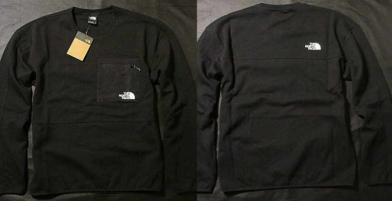 本物正規◆ノースフェイス◆高機能 クルー スウェット TECH CREW 吸湿速乾■黒■新品 ■アメリカ限定/JK3/The North Face|フォートリー店