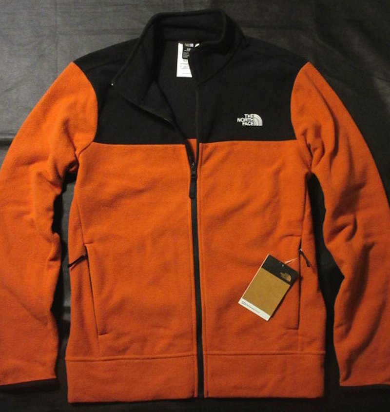 本物定め事◆北の方人間の顔◆フリース 上衣 NEW ANCHOR JKT■EARTHEN COPPER/オレンジ色 黒■新品■亜米利加押さえる/1IO/THE NORTH FACE/メンズ
