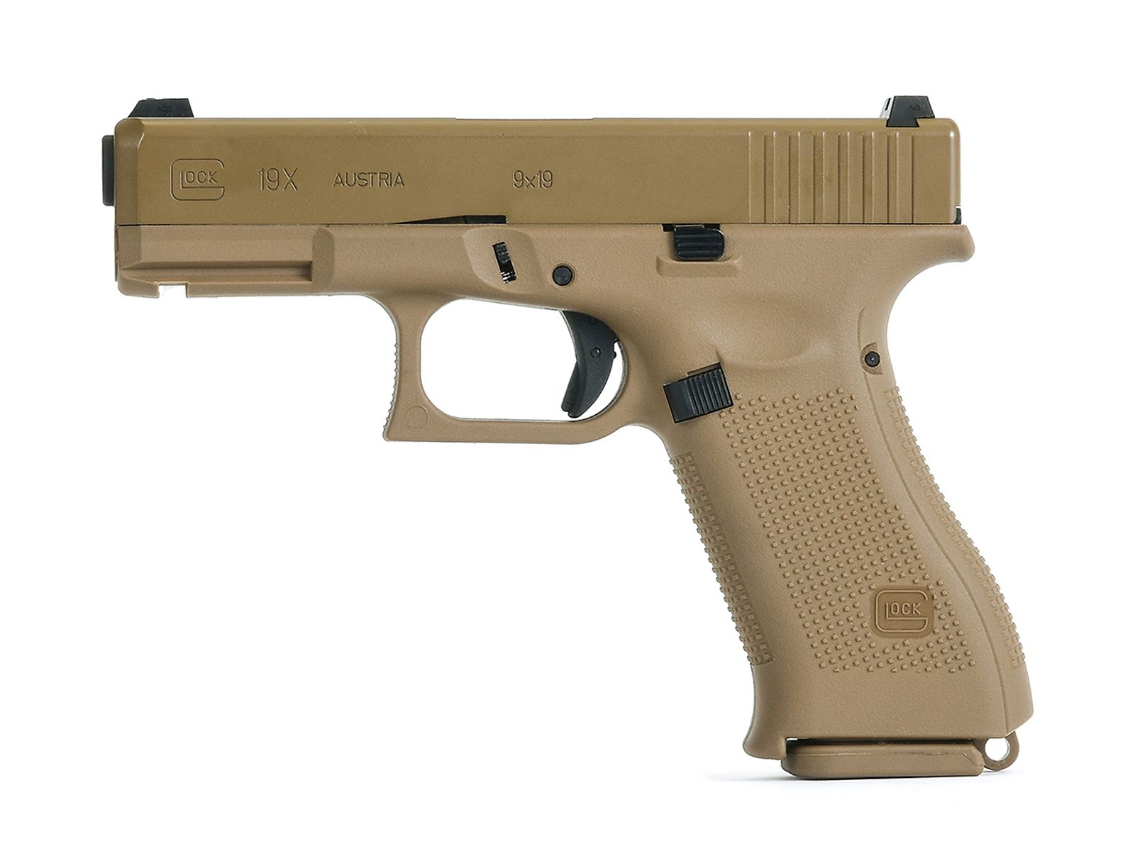 楽天市場】Umarex ガスブローバックハンドガン G19 X TANカラー