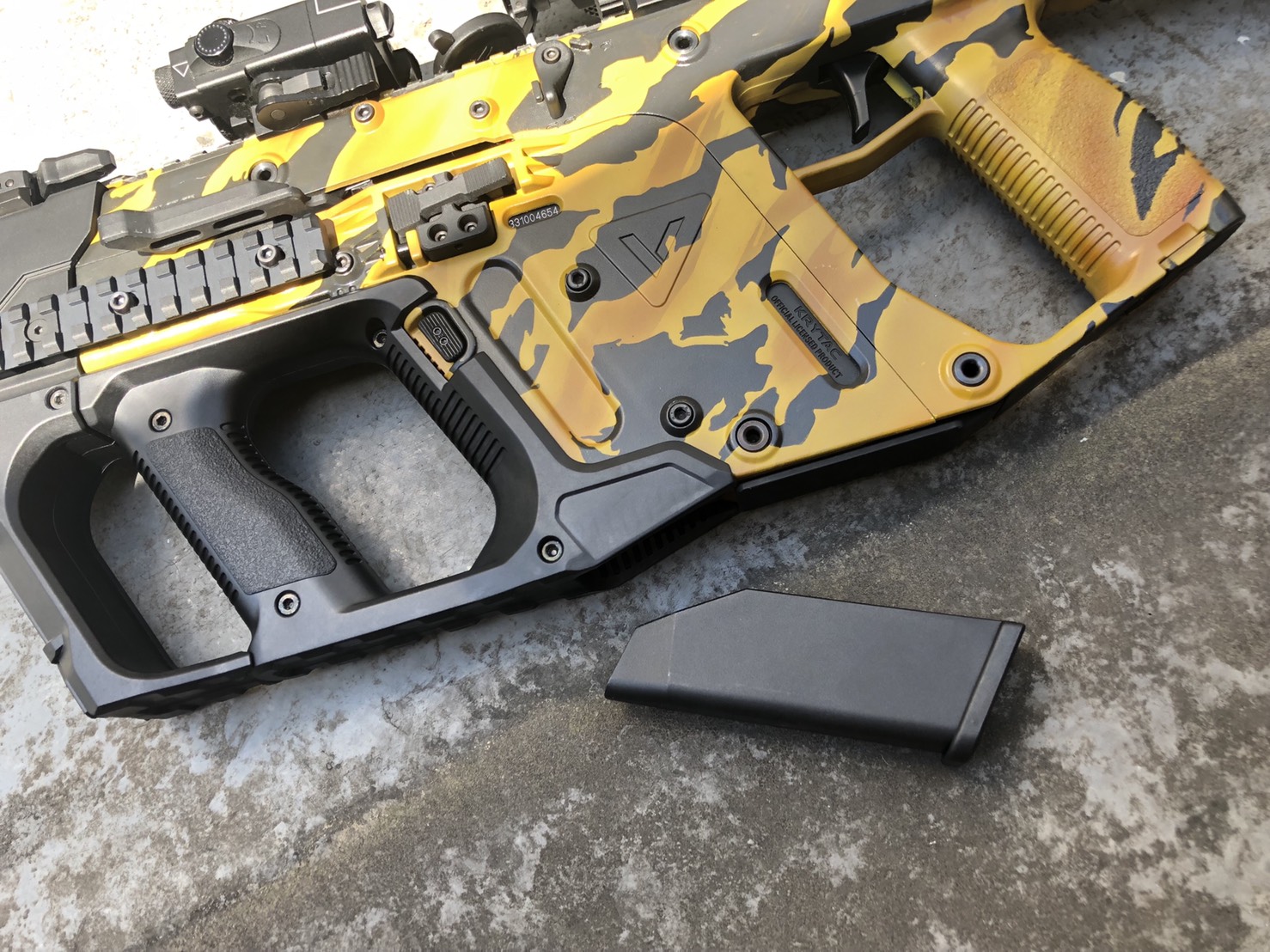 KSC vector専用サイレンサー RA-TECH ESD KSC/KWA Kriss Vector対応サイレンサーキット