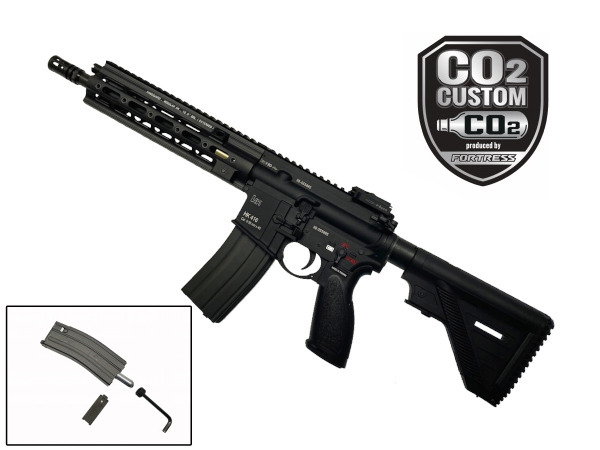 楽天市場】【CO2カスタム完成品】VFC HK416D V3 BK ガスブローバック 