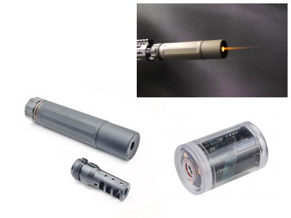 楽天市場】ANGRY GUN SUREFIREタイプ SOCOM556-RC3 サイレンサー DE