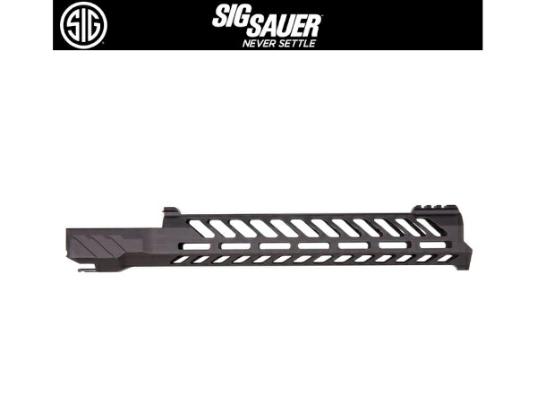 SIG SAUER HANDGUARD SIGMPX ALUMINUM 16-INCH MLOK BLK ハンドガード【ブラック】｜エアガンショップ フォートレス