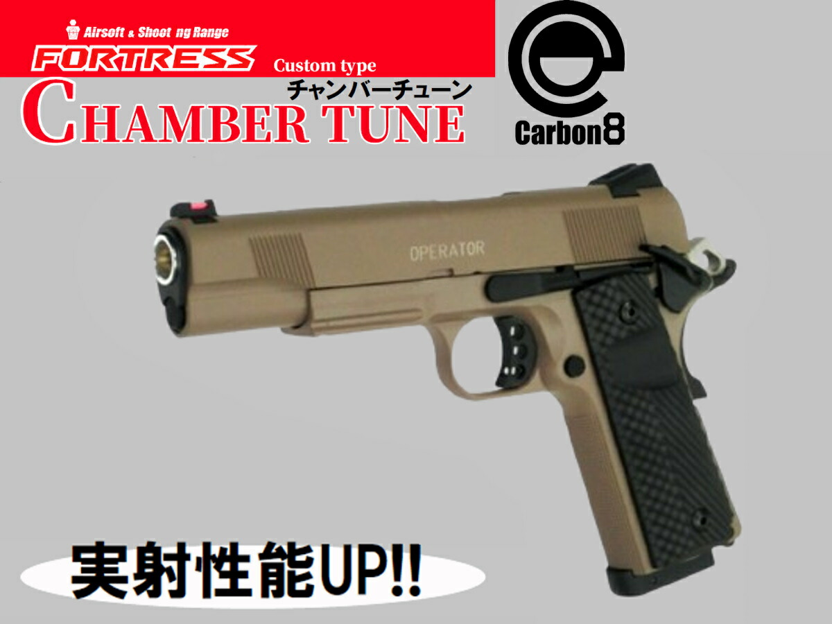 Carbon8 カーボネイト M45DOC CO2ブローバックハンドガン Amazon | カーボネイト(Carbon8) M45DOC NiteShift リミテッド