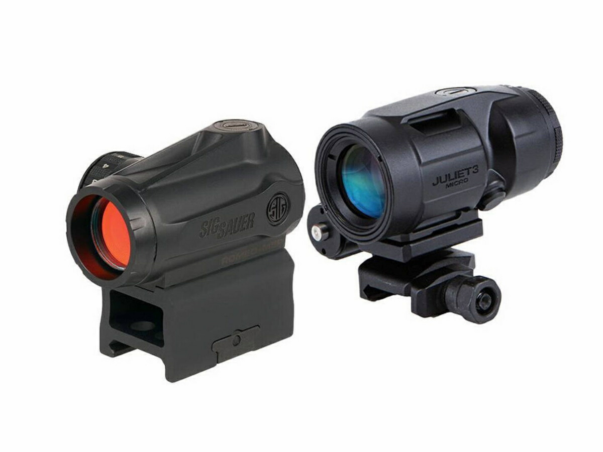 SIG SAUER (シグザウエル)ドットサイトセット SORJMSR101 ROMEO-MSR GEN II 2MOA JULIET3- MICRO 3X22mm COMBO