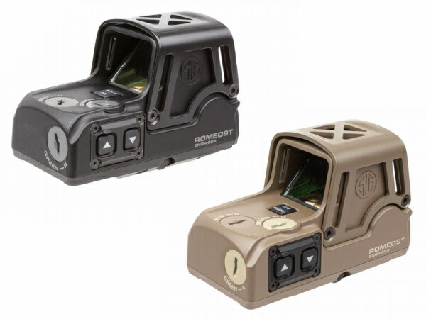 SIG SAUER（シグザウエル） 実物 ドットサイト ROMEO9T RED DOT SIGHT DUAL RETICLE 0.5MOA  BK/FDE ロメオ SOR91001 SOR91002